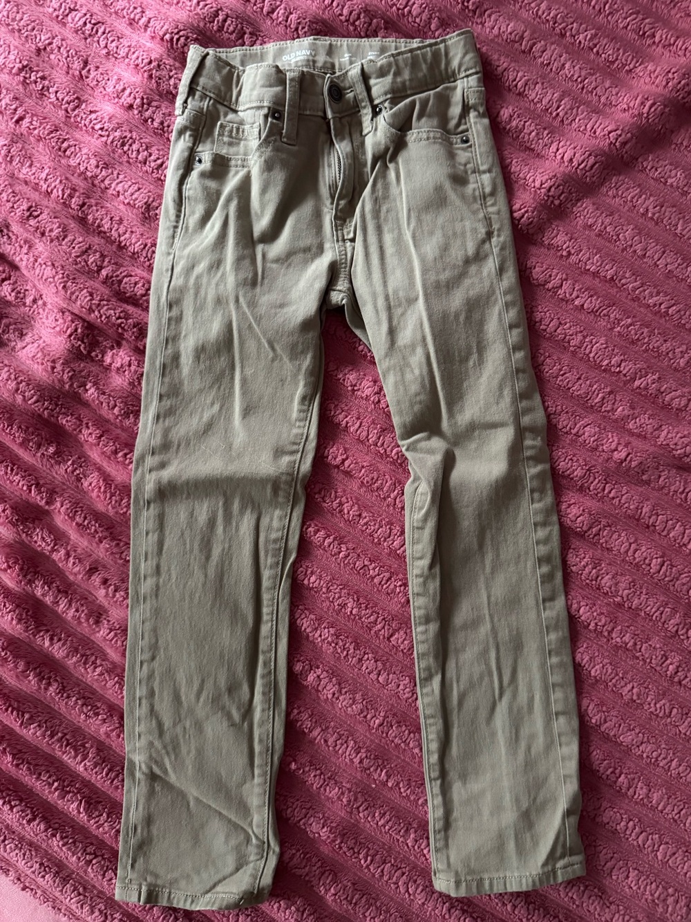 Old Navy Slim Straight Chino Pants - Light Khaki